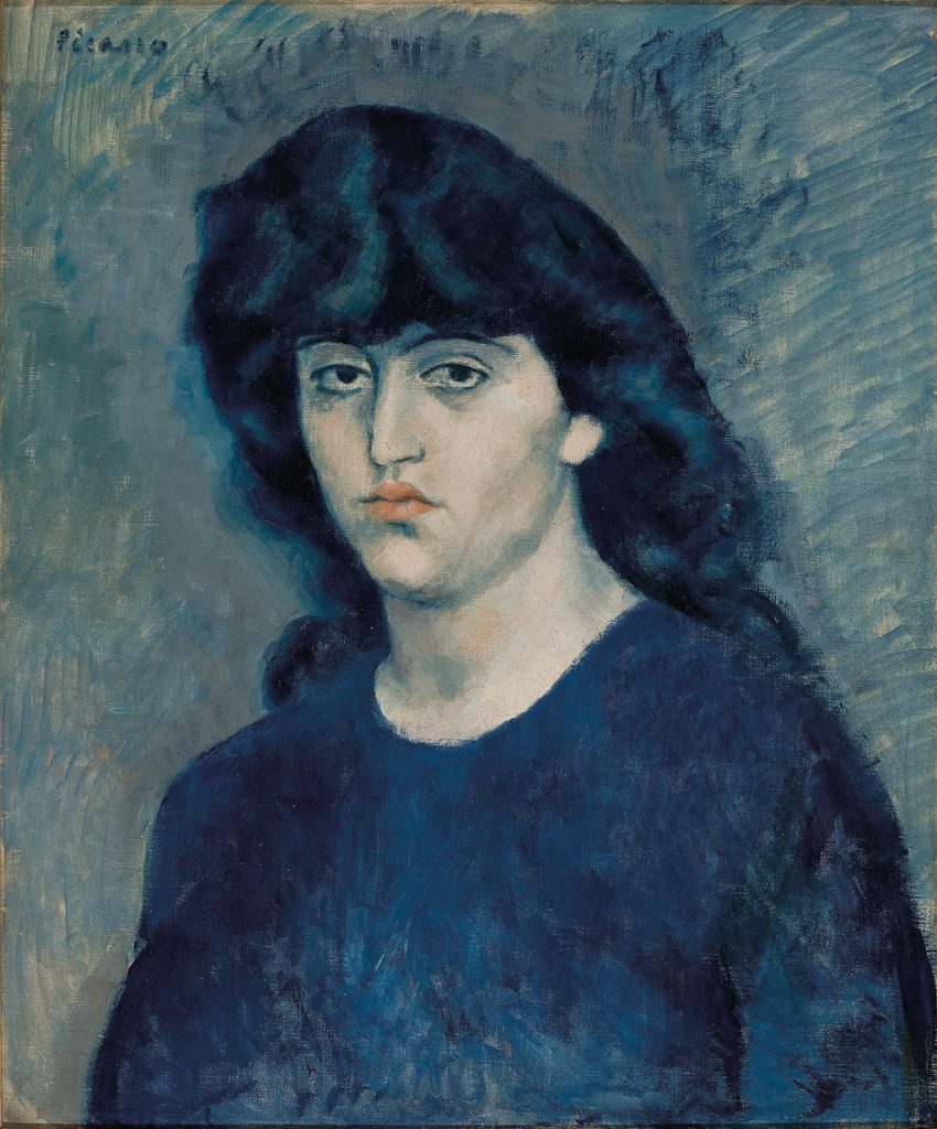 Pablo Picasso, Retrato de Suzanne Bloch, 1904