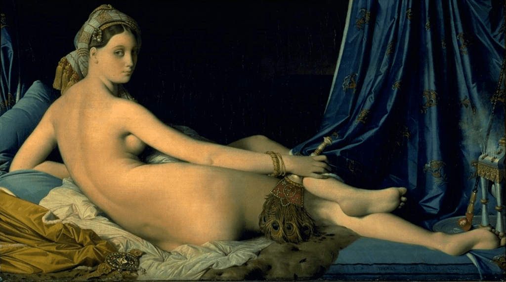 A Grande Odalisca, de Auguste Dominique Ingres