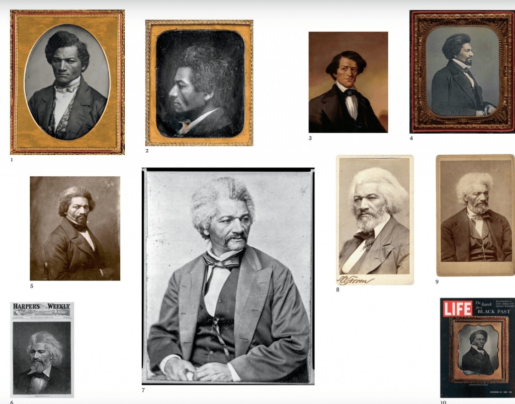 retratos de Frederick Douglass