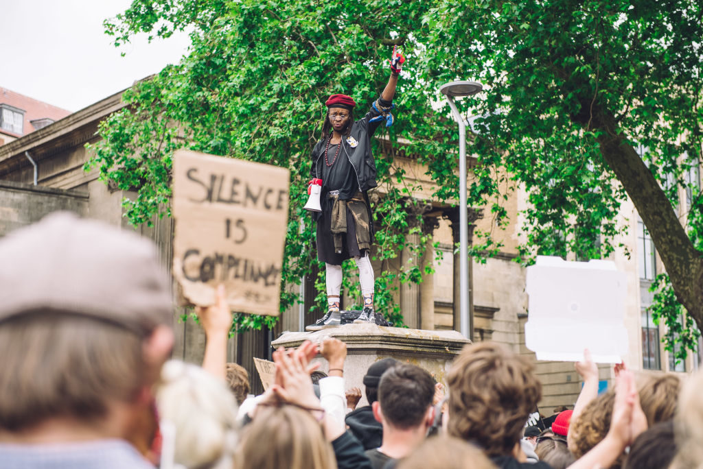 Black Lives Matter Protest In Bristol