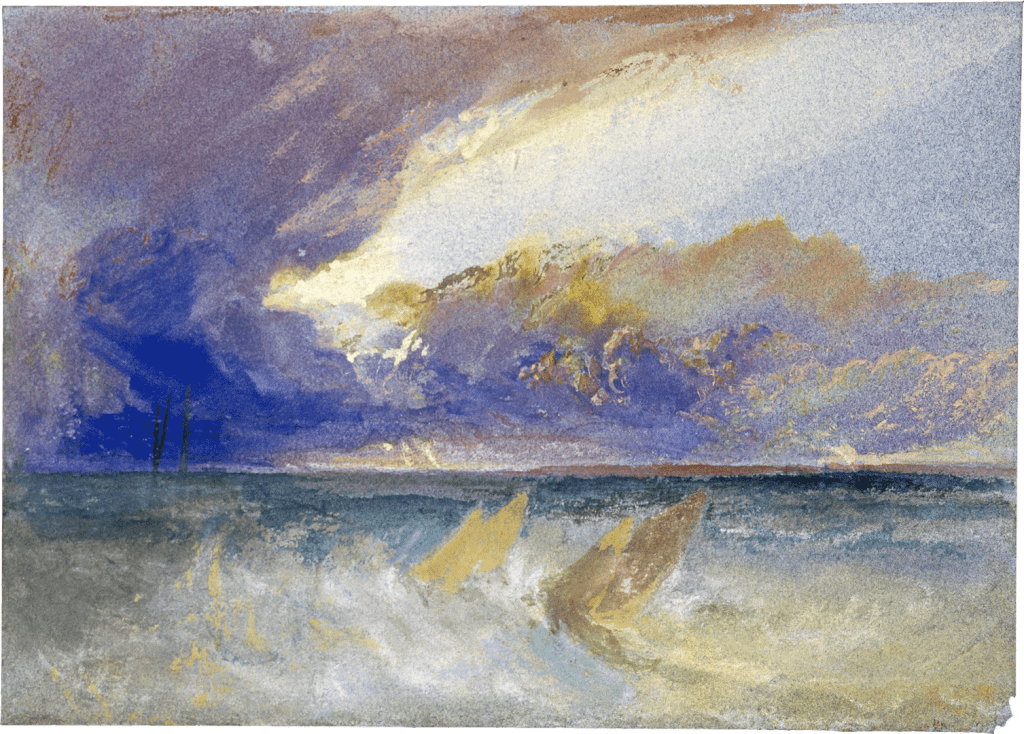 Sea View, de Joseph Mallord William Turner, 1826