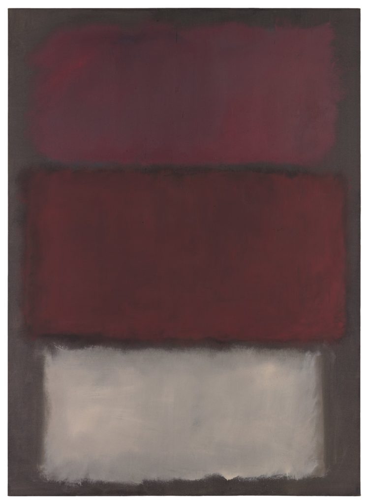 Mark Rothko, Untitled (1960), vendido pelo SFMOMA