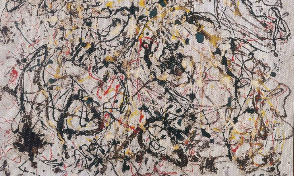 Jackson Pollock que pertencia ao MAM RJ