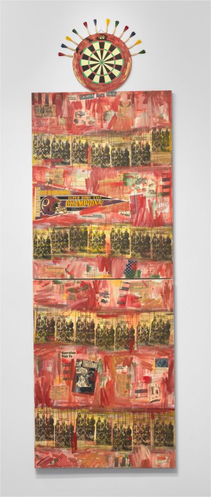 I See Red: Target, da artista indígena Jaune Quick-to-See Smith, entrou para a coleção do National Gallery of Art