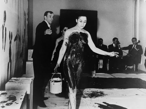 Anthropométrie, de Yves Klein