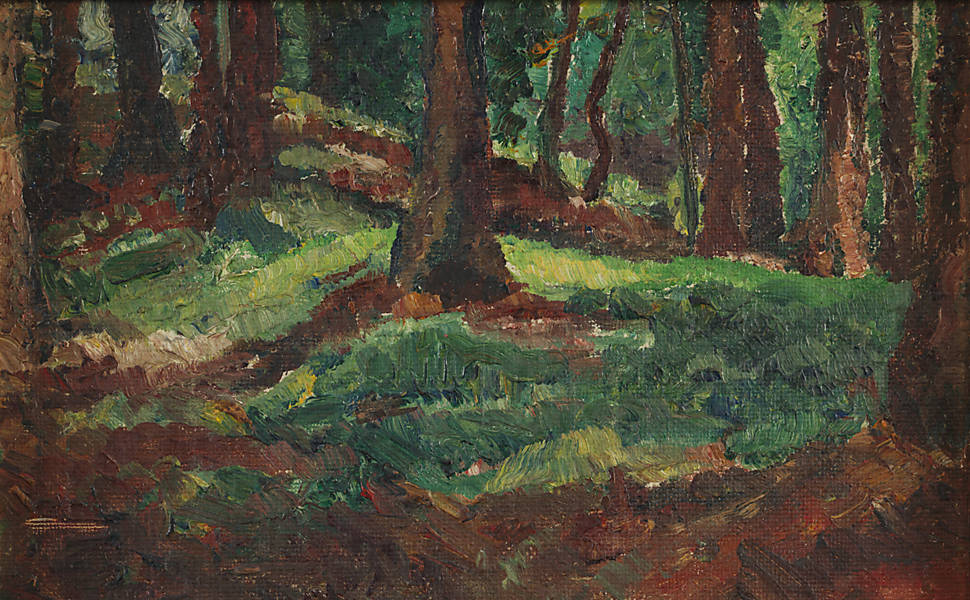 A Floresta, de 1912 , por Anita Malfatti 