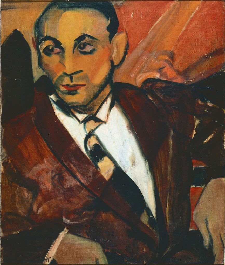 O Homem Amarelo, de Anita Malfatti, de 1917