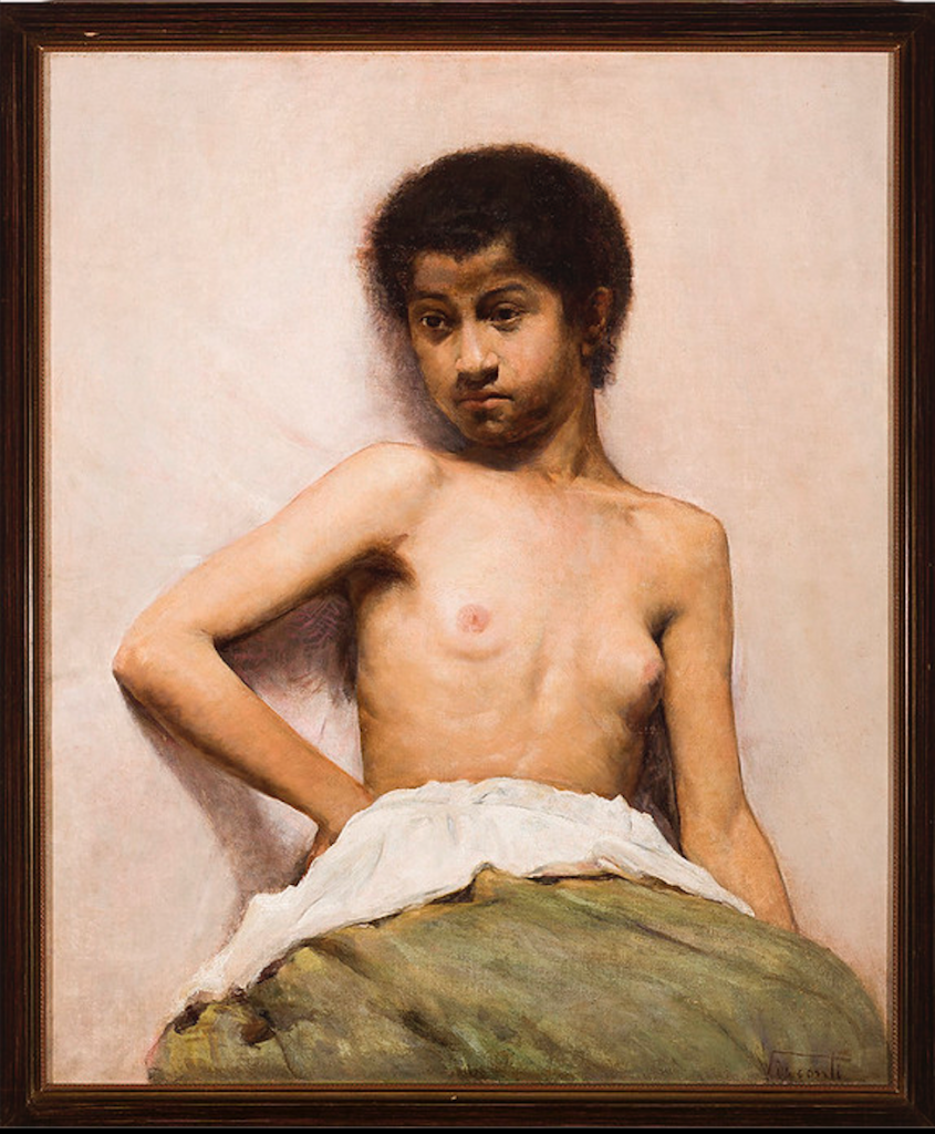 Torso de menina, c. 1895, Eliseu d'Angelo Visconti