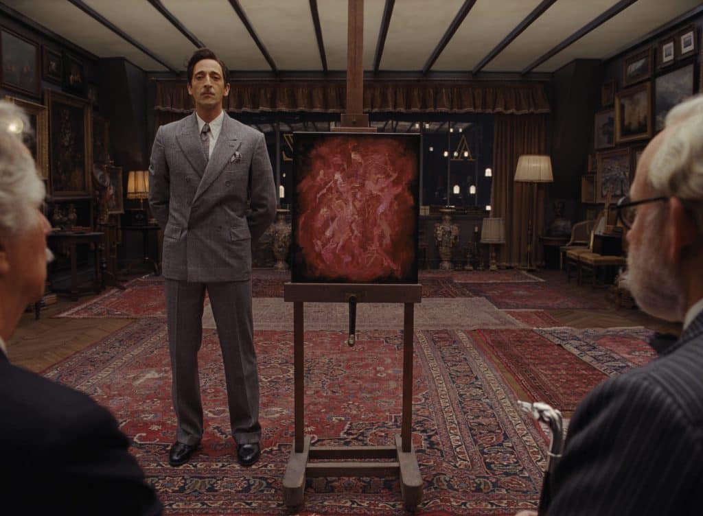 Adrien Brody interpreta o art dealer Julian Cadazio