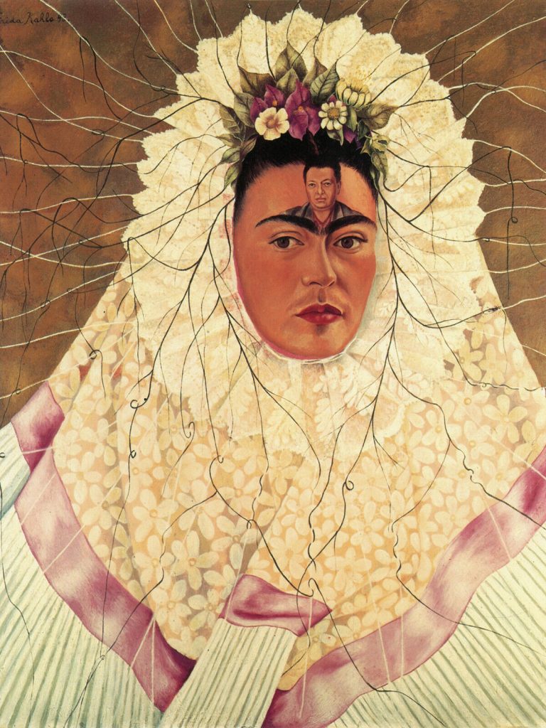 Diego em minha mente (Autorretrato como Tehuana), de  Frida Kahlo