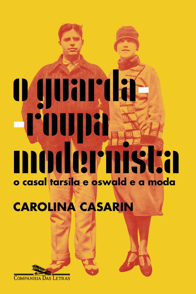 Capa "O guarda-roupa modernista", de Carolina Casarin, Cia. das Letras