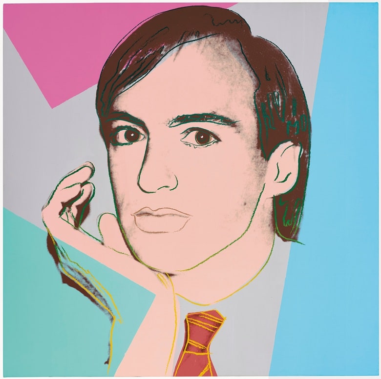 Jon Gould por Andy Warhol, em 1981