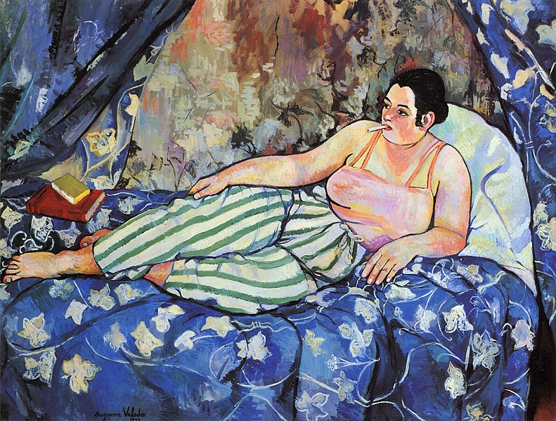 O Quarto Azul. Suzanne Valadon, 1923.