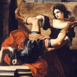 Timoclea matando o capitão de Alexandre, o Grande. Elisabetta Sirani,1659.