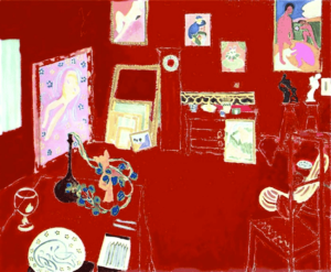 L’atelier rouge (O ateliê vermelho), Henri Matisse, 1911