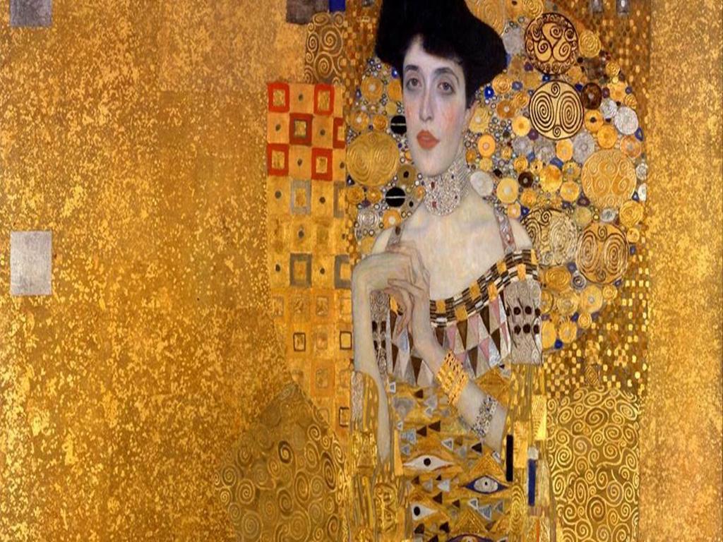 A Dama Dourada ou Retrato de Adele Bloch-Bauer, de Gustav Klimt, um dos trabalhos roubados dos judeus pelos nazistas durante a Segunda Guerra Mundial.