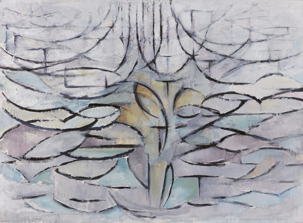Flowering Apple Tree, 1912, Piet Mondrian. (Propriedade: Kunstmuseum Den Haag, The Hague, The Netherlands© 2022 Mondrian/Holtzman Trust. Fotografia: Kunstmuseum Den Haag)