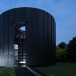 Serpentine Pavilion 2022 designed by Theaster Gates © Theaster Gates Studio. Fotografia: Iwan Baan. Cortesia: Serpentine.
