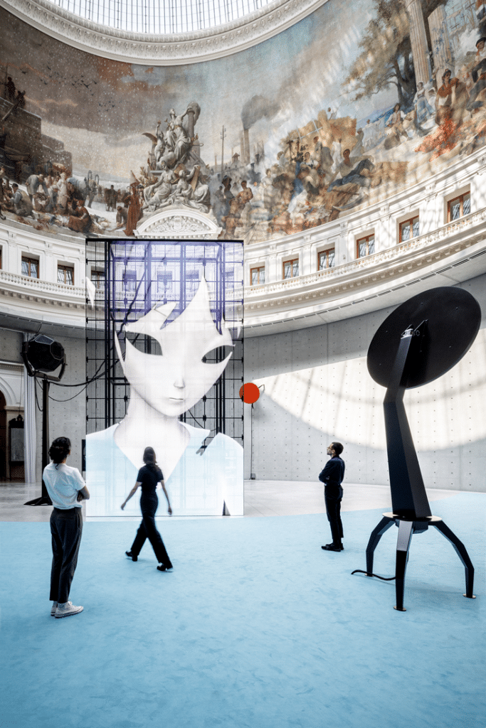 Echo2, 2022, Phillipe Parreno, na exposição Um segundo da eternidade.