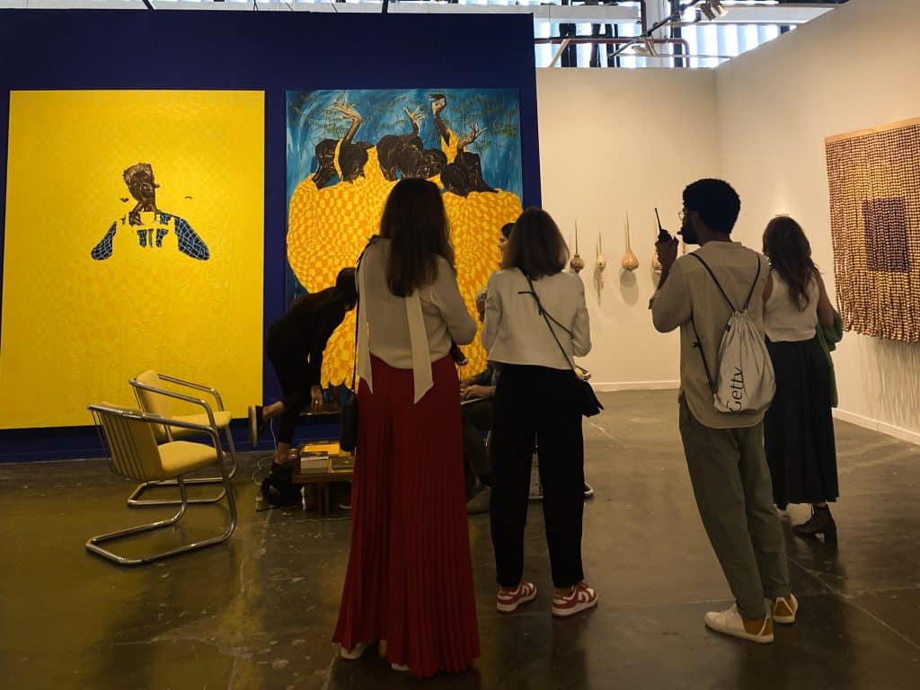 Visita na SP Arte em abril de 2022