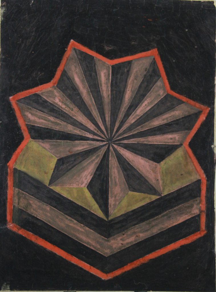 Obra de Carlos Pertius, no Museu de Imagens do Inconsciente