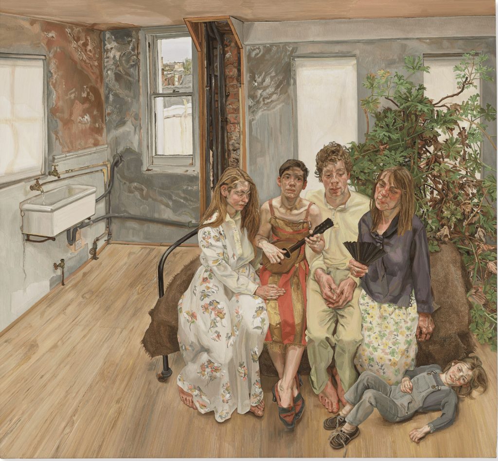 Large Interior, W11 (after Watteau) Lucian Freud