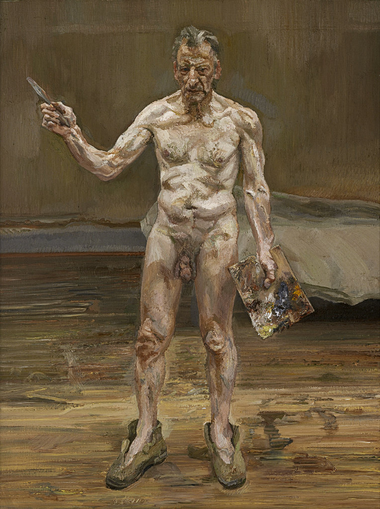 Autorretrato de Lucien Freud inspirou o retrato de Miles presente no filme