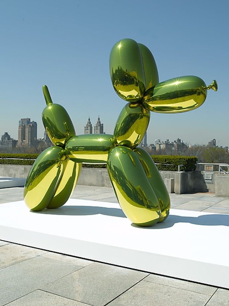 Balloon Dog, de Jeff Koons 