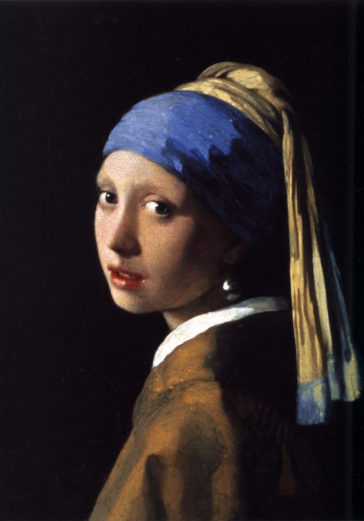 A moça do brinco de pérola, de Johannes Vermeer