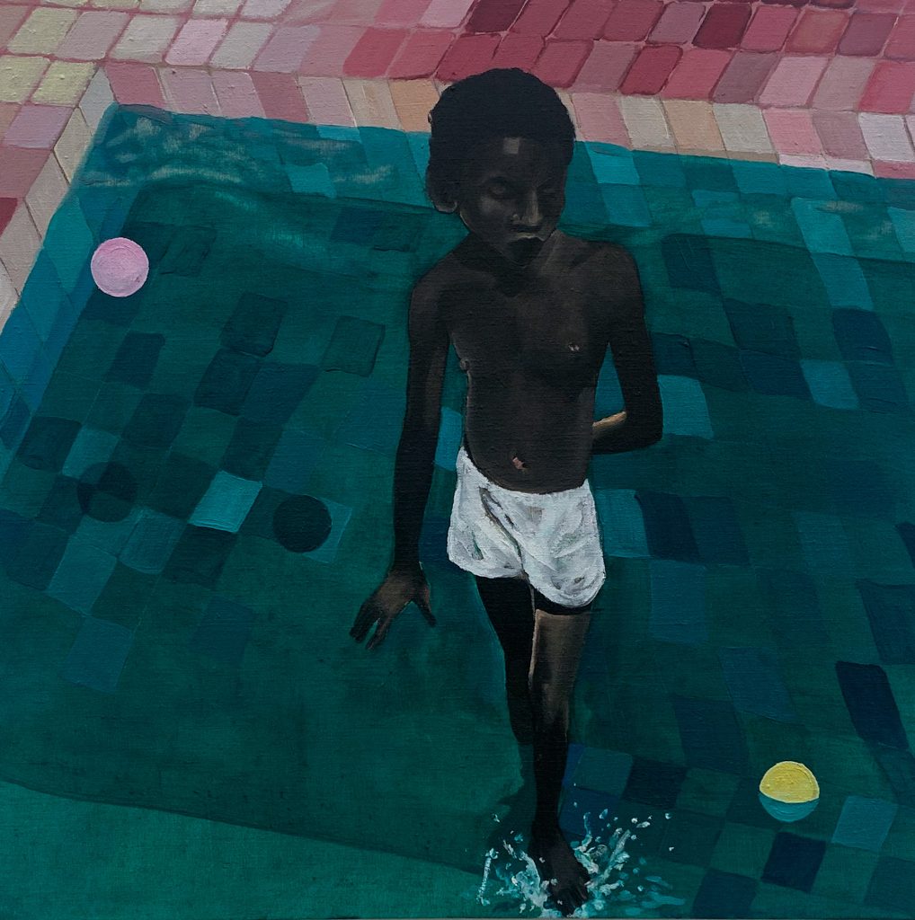 Wade in the water - after Adriana Varejão