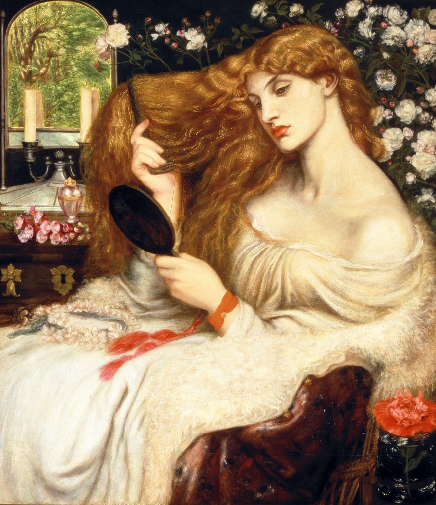 Dante Gabriel Rossetti, Lady Lilith, 1868.