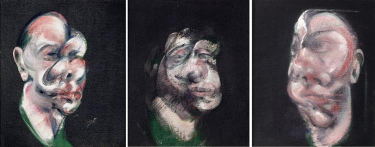 Study for Three Heads, 1962, Francis Bacon